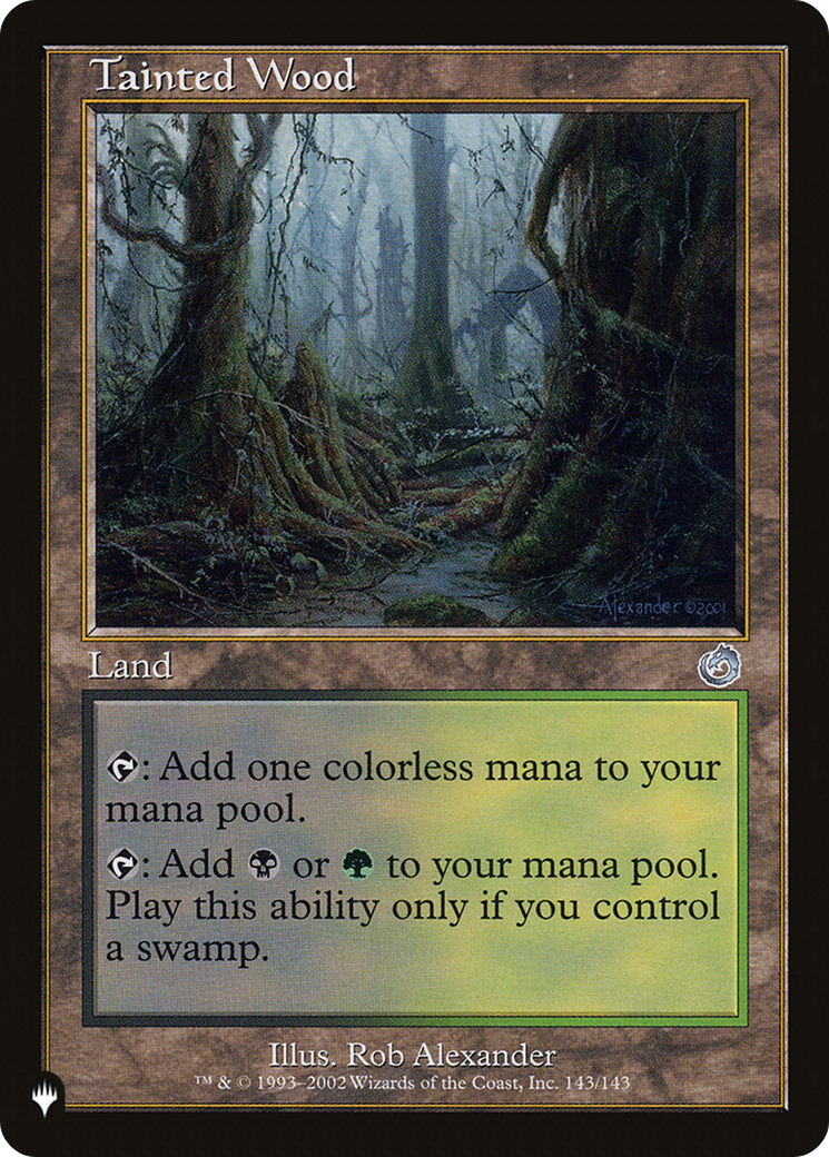 Tainted Wood (LIST-143/143) [The List]