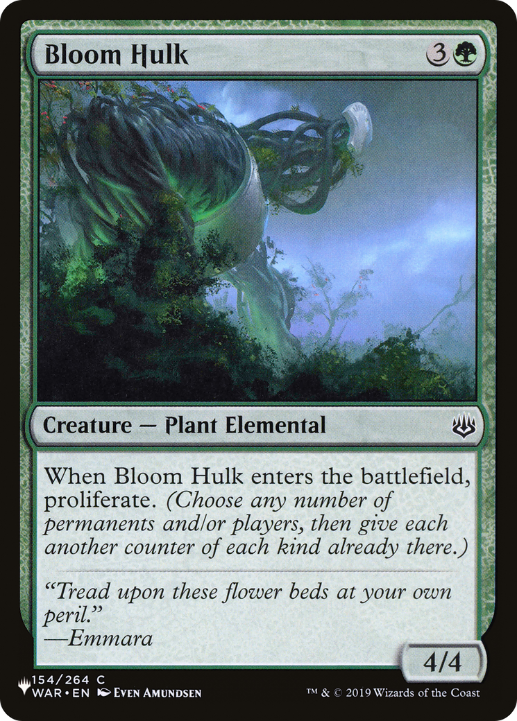 Bloom Hulk (LIST-154/264) [The List]