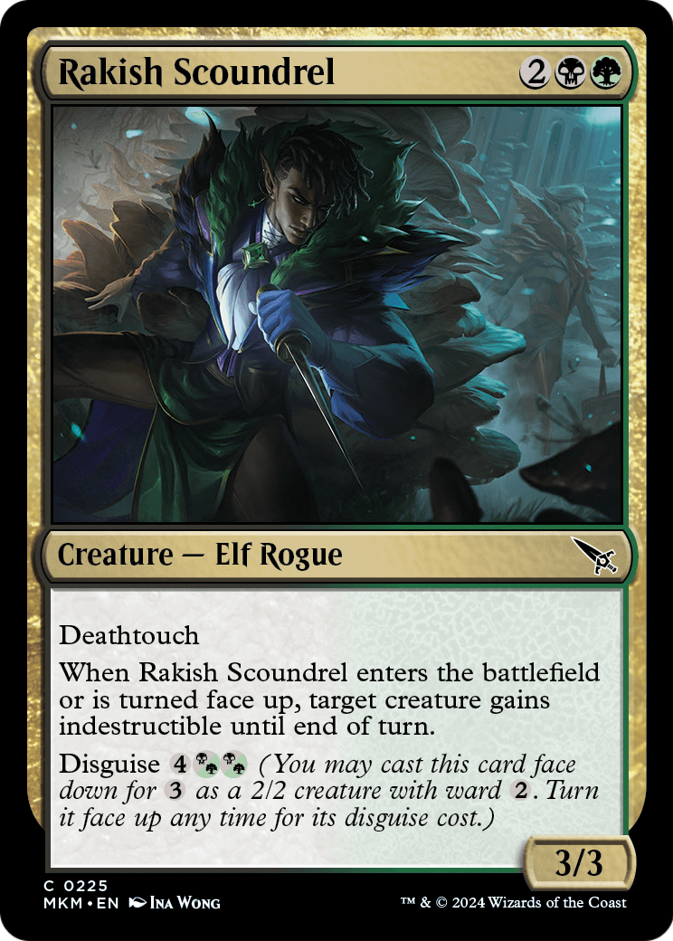 Rakish Scoundrel (MKM-225) [Murders at Karlov Manor] Foil