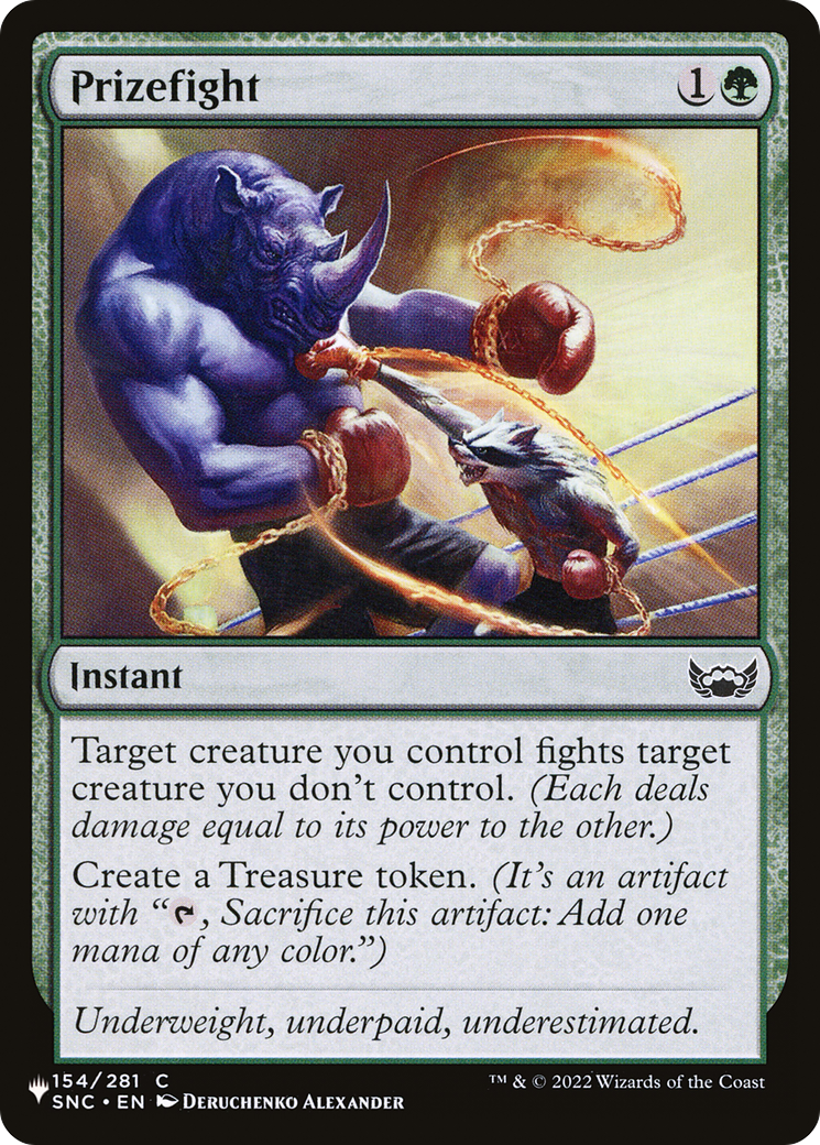 Prizefight (LIST-154/281) [The List]