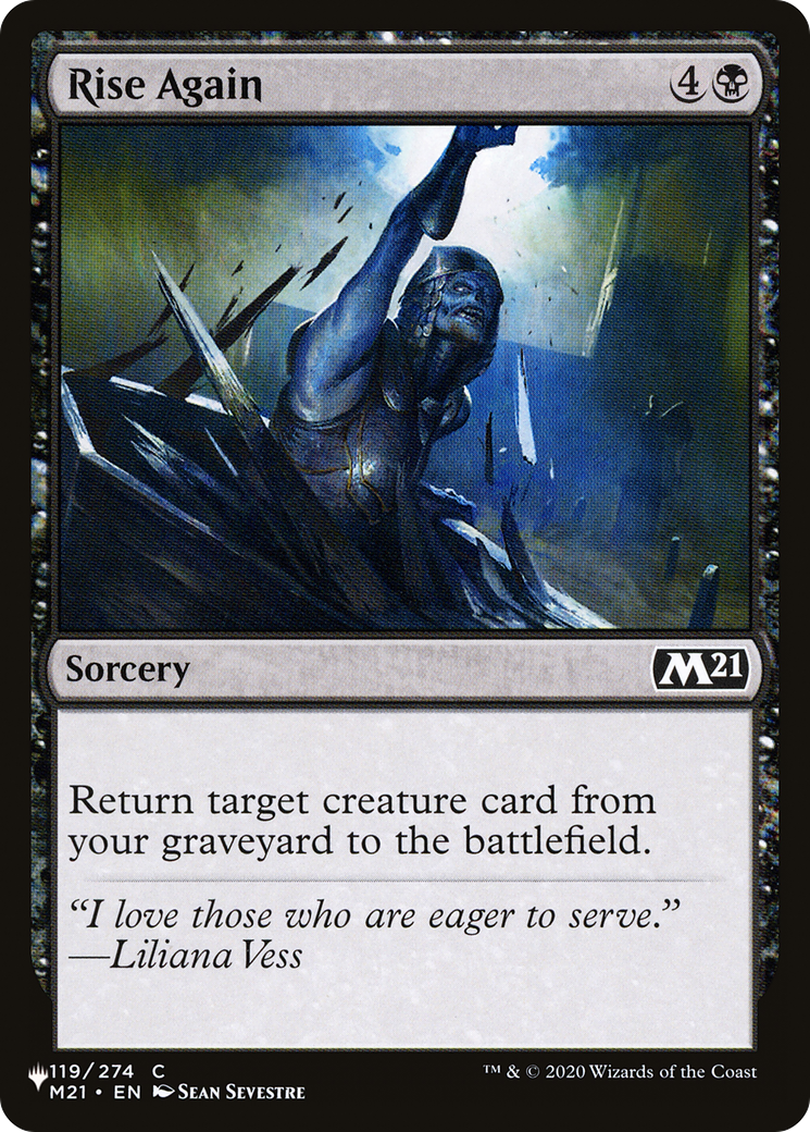 Rise Again (LIST-119/274) [The List]