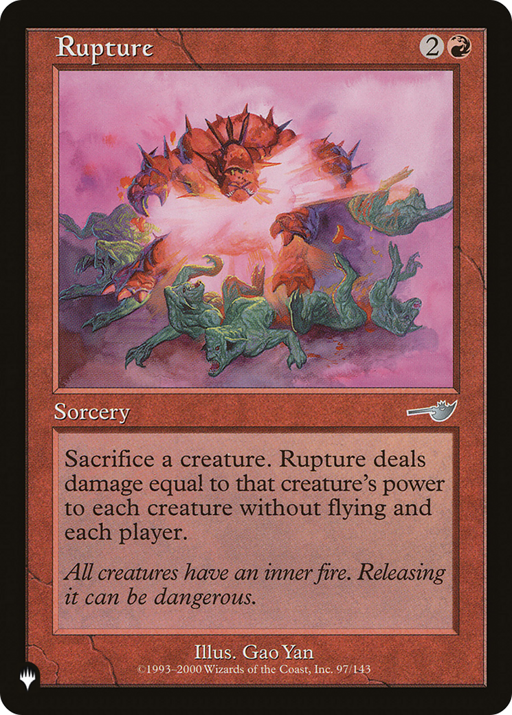 Rupture (LIST-97/143) [The List]