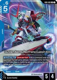 Eternal Nexus : Gundam Astray Red Frame Custom (EX) - EB01-001 - Holofoil - Legend Rare