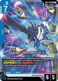Eternal Nexus : Hi-Nu Gundam (EX) - EB01-002 - Holofoil - Legend Rare