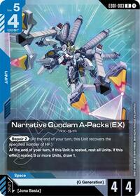 Eternal Nexus : Narrative Gundam A-Packs (EX) - EB01-003 - Holofoil - Rare
