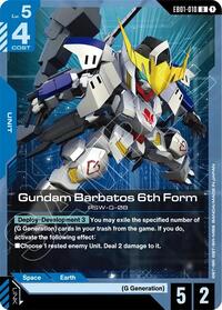 Eternal Nexus : Gundam Barbatos 6th Form - EB01-010 - Normal - Uncommon