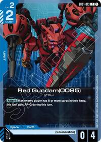 Eternal Nexus : Red Gundam(0085) - EB01-013 - Normal - Common