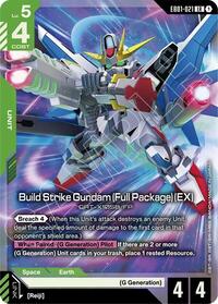 Eternal Nexus : Build Strike Gundam (Full Package) (EX) - EB01-021 - Holofoil - Legend Rare