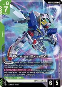 Eternal Nexus : Gundam Exia (EX) - EB01-022 - Holofoil - Legend Rare