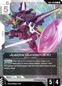 Eternal Nexus : Justice Gundam (EX) - EB01-044 - Holofoil - Rare