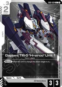 Eternal Nexus : Gaplant TR-5 "Hrairoo" Unit 1 - EB01-054 - Normal - Common