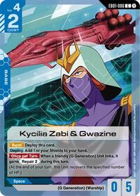 Eternal Nexus : Kycilia Zabi & Gwazine - EB01-086 - Normal - Common