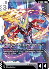 StarterDeck10GenerationPulse : Phoenix Gundam (Power Unleashed) (EX) - ST10-006 - Holofoil - Legend Rare