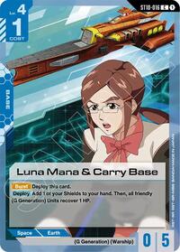 Starter Deck 10 Generation Pulse : Luna Mana & Carry Base - ST10-016 - Normal - Common