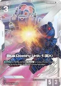 Eternal Nexus : Blue Destiny Unit-1 (EX) (R+) - EB01-043 - Holofoil - R+