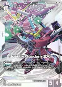 Eternal Nexus : Justice Gundam (EX) (R+) - EB01-044 - Holofoil - R+
