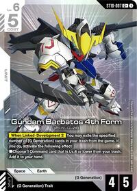 Starter Deck 10 Generation Pulse : Gundam Barbatos 4th Form (C+) - ST10-007 - Holofoil - C+