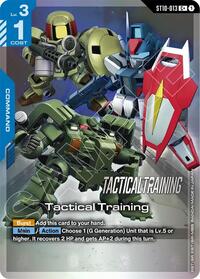 StarterDeck10GenerationPulse : Tactical Training (C+) - ST10-013 - Holofoil - C+