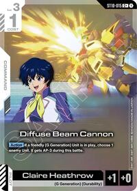 StarterDeck10GenerationPulse : Diffuse Beam Cannon (C+) - ST10-015 - Holofoil - C+
