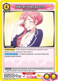 Hahari Hanazono (030) - UE21BT/RLY-1-030 - Foil - Rare