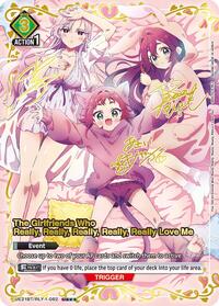 The Girlfriends Who Really, Really, Really, Really, Really Love Me (082) (U***) - UE21BT/RLY-1-082 - Uncommon 3-Star