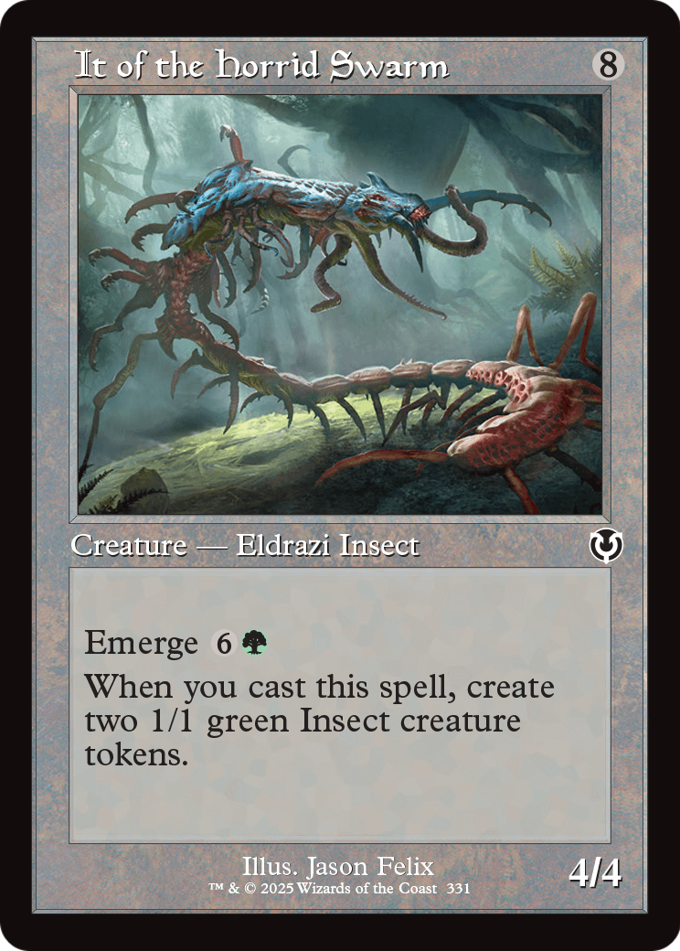It of the Horrid Swarm (Retro Frame) (INR-331) [Innistrad Remastered]