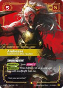 Vendetta : Ambessa - Respected and Feared (Alternate Art) - 136a/166 - Foil - Showcase - Champion Unit