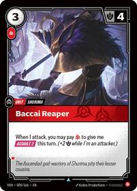Vendetta : Baccai Reaper - 009/166 - Normal - Uncommon - Unit