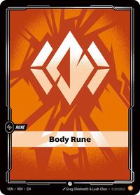 Vendetta : Body Rune - R04 - Normal - Common - Rune Foil
