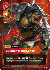 Vendetta : Renekton - Butcher of the Sands - 141/166 - Foil - Rare - Legend