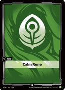Vendetta : Calm Rune - R02 - Normal - Common - Rune Foil