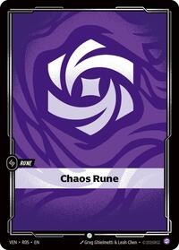 Vendetta : Chaos Rune - R05 - Normal - Common - Rune Foil