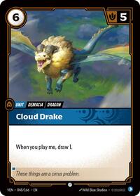 Vendetta : Cloud Drake - 048/166 - Normal - Common - Unit Foil