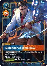 Vendetta : Jayce - Defender of Tomorrow - 149/166 - Foil - Rare - Legend