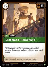 Vendetta : Esteemed Hierophant - 025/166 - Normal - Common - Unit