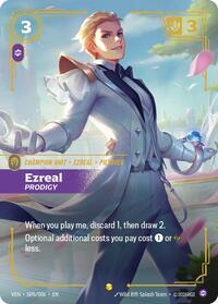 Vendetta : Ezreal - Prodigy - SP5/006 - Foil - Showcase - Champion Unit