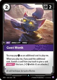 Vendetta : Gust Monk - 101/166 - Normal - Uncommon - Unit