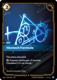 Vendetta : Hextech Formula - 062/166 - Foil - Rare - Gear