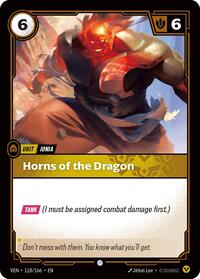 Vendetta : Horns of the Dragon - 118/166 - Normal - Common - Unit Foil