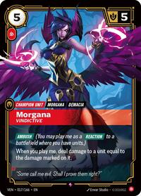Vendetta : Morgana - Vindictive - 017/166 - Foil - Rare - Unit