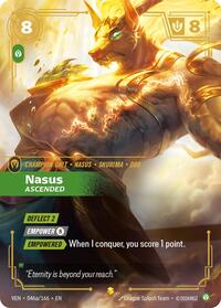 Vendetta : Nasus - Ascended (Alternate Art) - 046a/166 - Foil - Showcase - Champion Unit