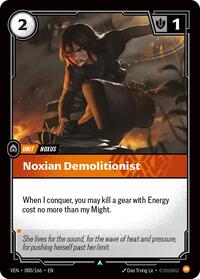Vendetta : Noxian Demolitionist - 080/166 - Normal - Uncommon - Unit Foil