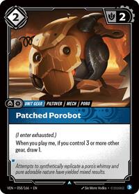 Vendetta : Patched Porobot - 058/166 - Normal - Uncommon - Unit;Gear Foil