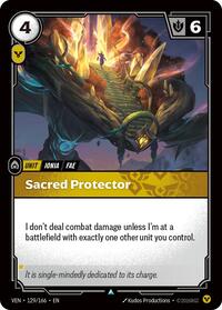 Vendetta : Sacred Protector - 129/166 - Normal - Uncommon - Unit