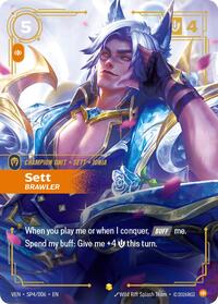 Vendetta : Sett - Brawler - SP4/006 - Foil - Showcase - Champion Unit