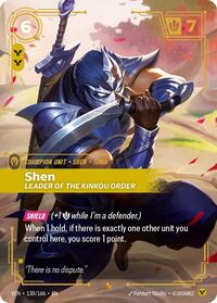 Vendetta : Shen - Leader of the Kinkou Order - 138/166 - Foil - Epic - Champion Unit