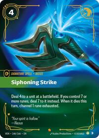 Vendetta : Siphoning Strike - 146/166 - Foil - Epic - Signature Spell