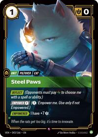 Vendetta : Steel Paws - 043/166 - Foil - Rare - Unit
