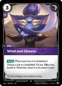 Vendetta : Wind and Ghosts - 106/166 - Normal - Uncommon - Spell