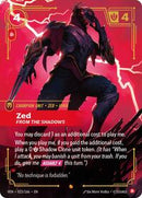 Vendetta : Zed - From the Shadows - 023/166 - Foil - Epic - Champion Unit